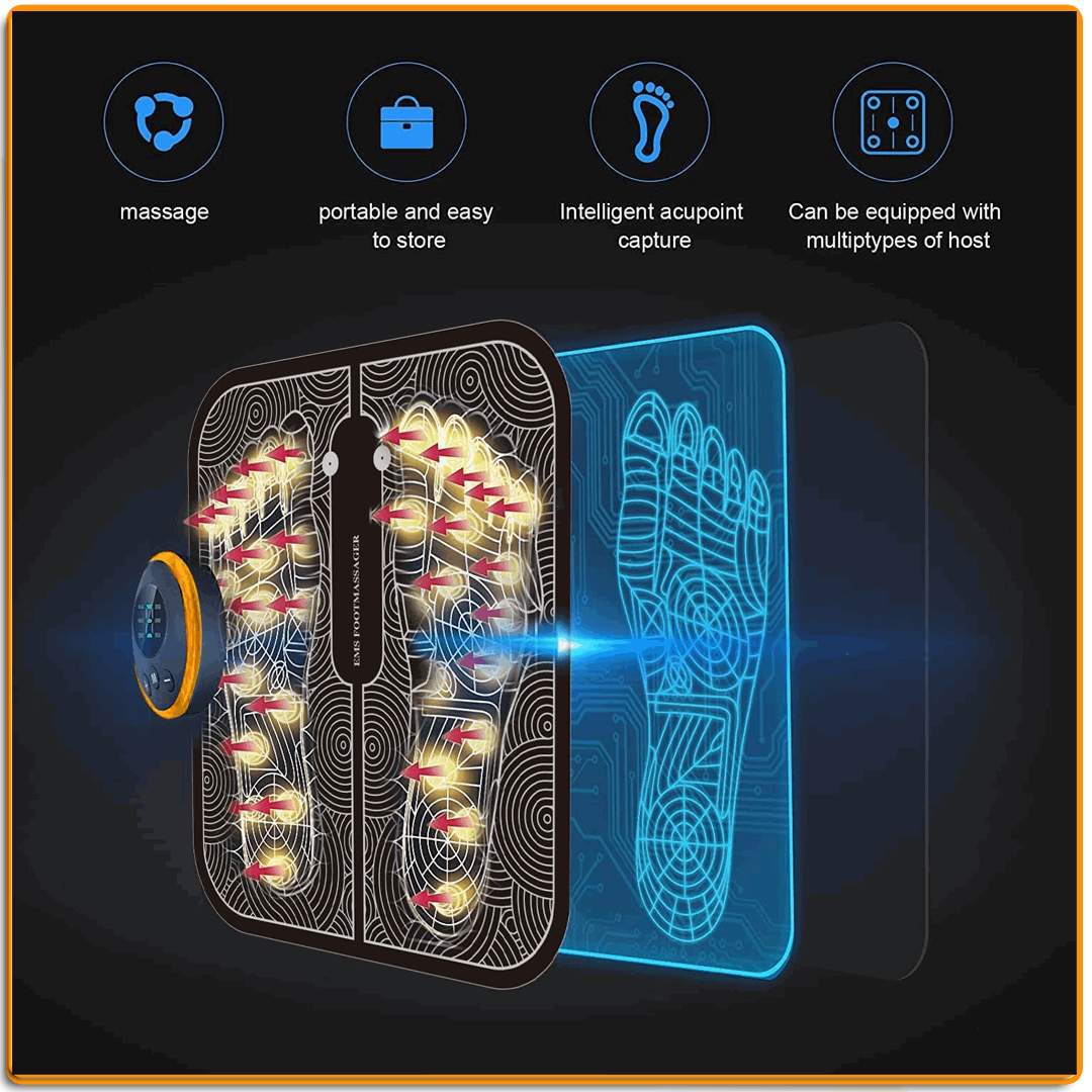 جهاز مساج القدمين بالنبضات - IRAK Store