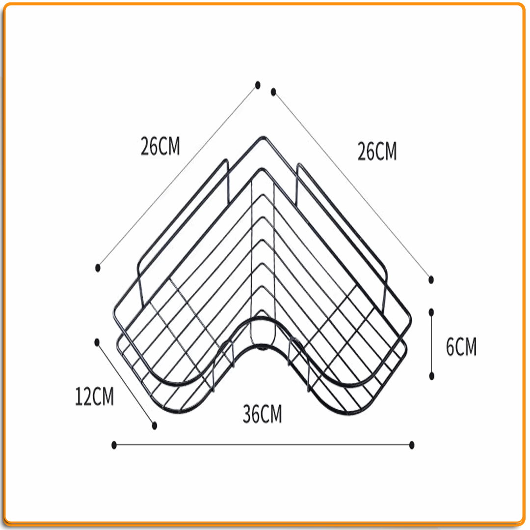 منظم ركنة للحمام والمطبخ - IRAK Store