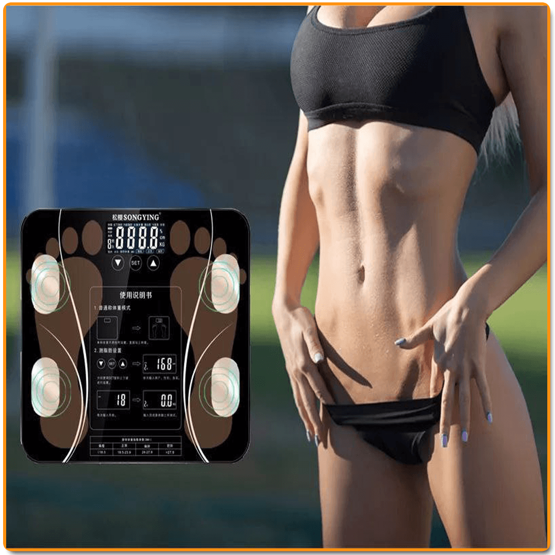 ميزان رقمي لقياس نسبة الدهون والعضلات بالجسم - IRAK Store